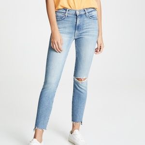 NWT MOTHER The Stunner Ankle Step Fray